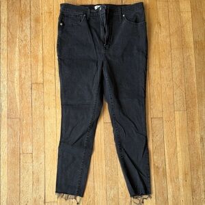 Madewell Women's Dark Gray Skinny Jeans